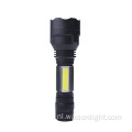 Draagbare buitenverlichting Gear Tactical Handheld High Power Focus LED Oplaadbare lichtprijskit Torch